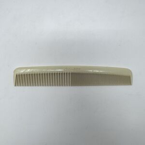 Vintage Lady Ace Wide Tooth Hair Comb 7” White 1980s